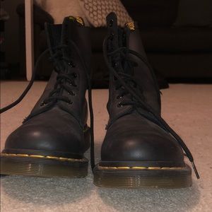 Dr. Martin basic black boots